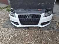AUDI A4 B8 PAS PRZÓD PRZEDNI KOMPLETNY ZDERZAK LAMPY CHŁODNICE