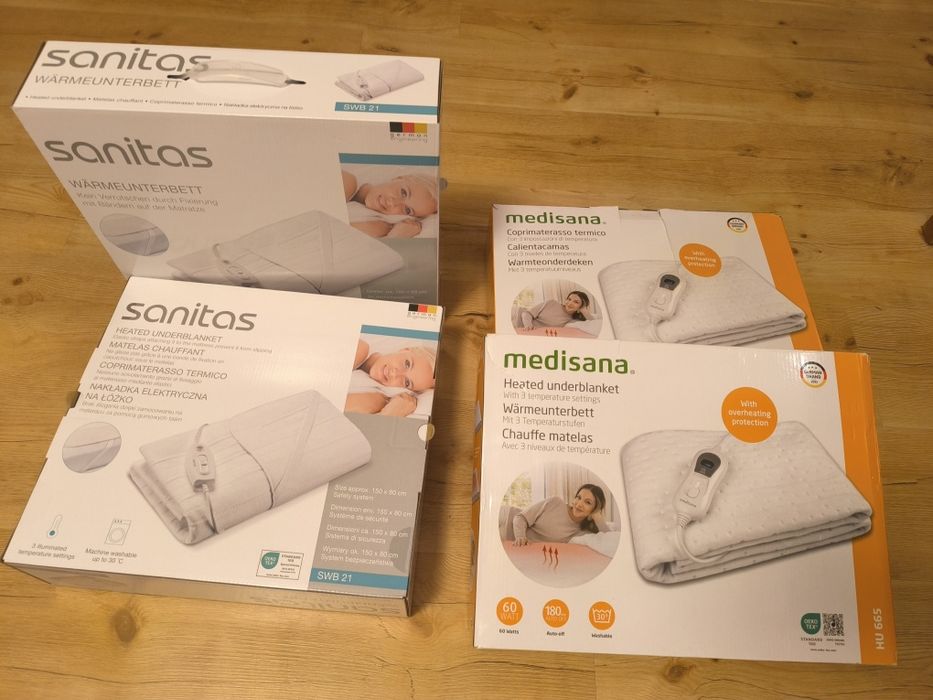Електропростирадло Medisana Sanitas Beurer Німеччина
