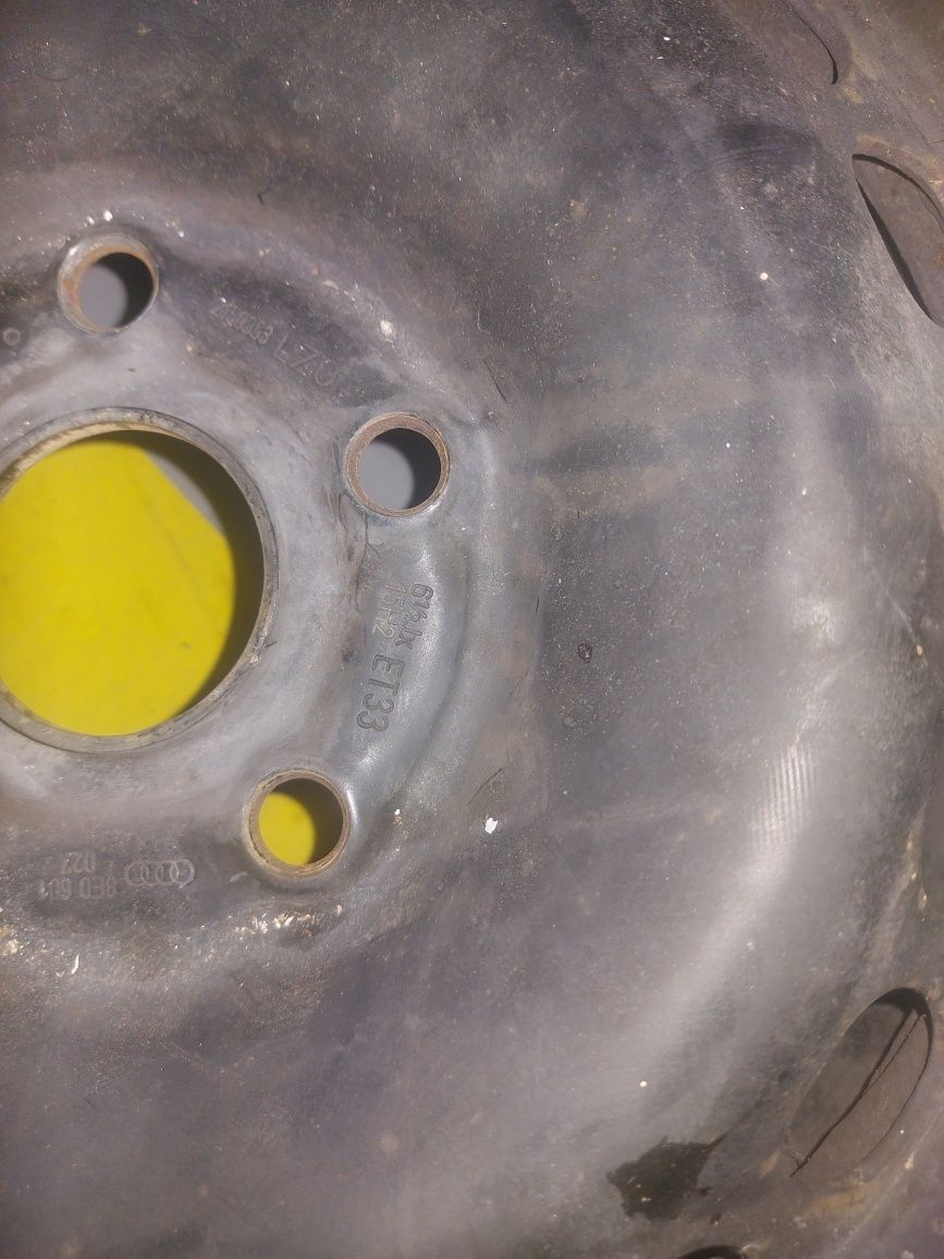 Felgi stalowe 15" ( Niemieckie ) 5 x112 ( VW , Skoda , Opel)