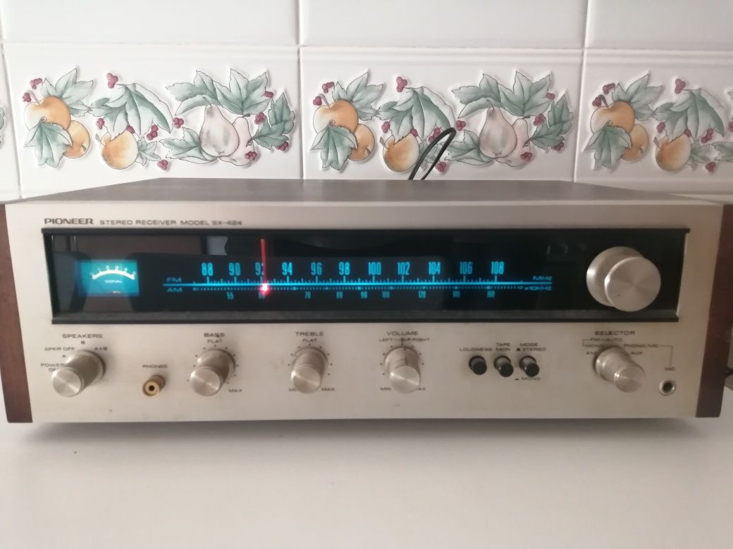 Pioneer Receptor estéreo vintage 1972