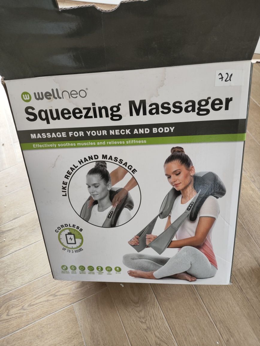 Wellneo wielofunkcyjny masażer squeezing