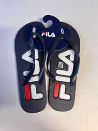 Тапки FILA big logo вєтнамки унісекс оригінал пляжні літні шльопанці