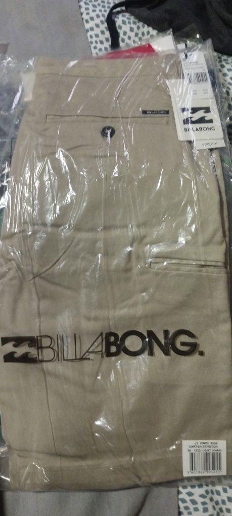 Calções Billabong cremes tamanho 30