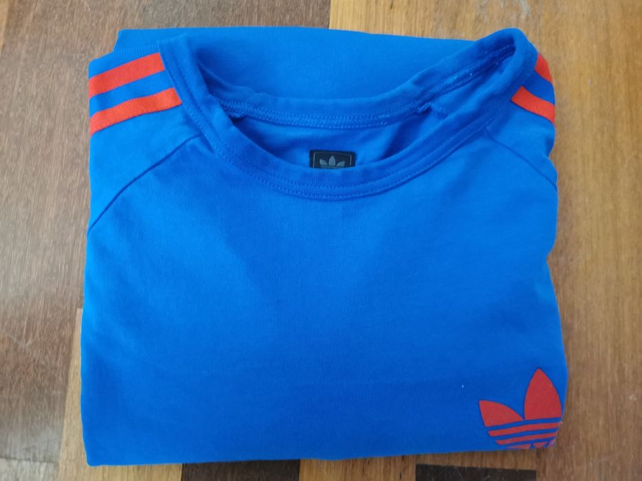 Koszulka niebieska Adidas rozmiar S