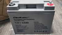 Акумулятори AGM Qoltec 12V 45Ah