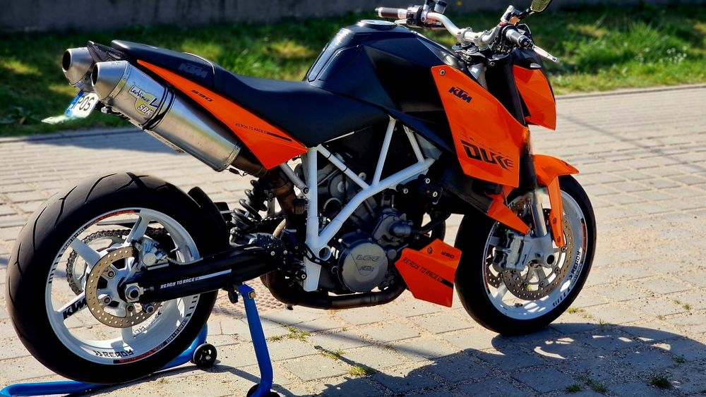 KTM lc8 990 superduke V2 pops&bangs zamiana fiat ducato
