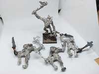 4x Yeti +gratis metal Ogre Kingdoms Warhammer FB