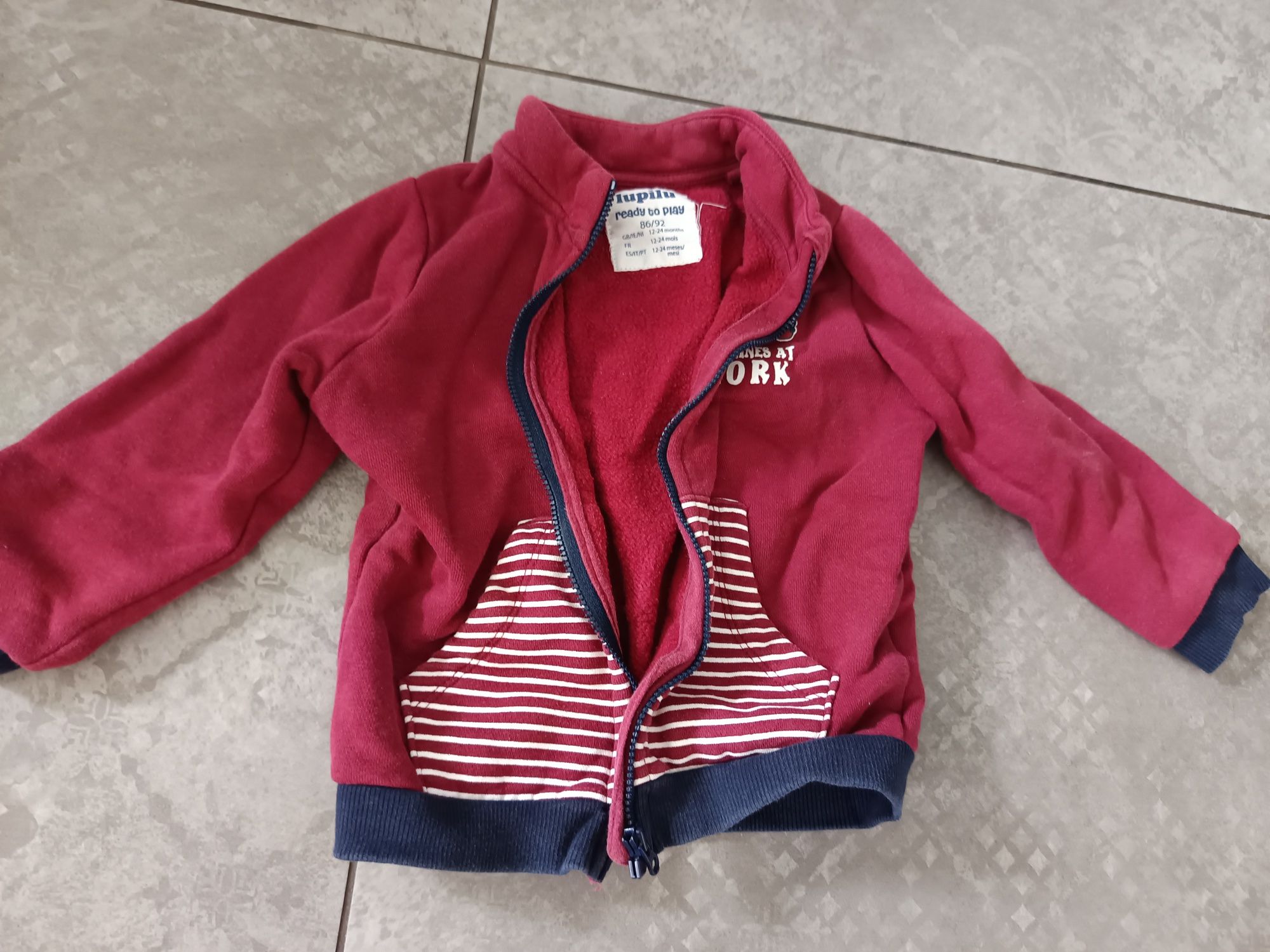 Bluza lupilu na zamek