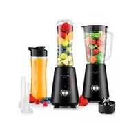 NOWY Blender Kielichowy 3w1 do koktajli MOZANO + 2 wkłady + 2 bidony