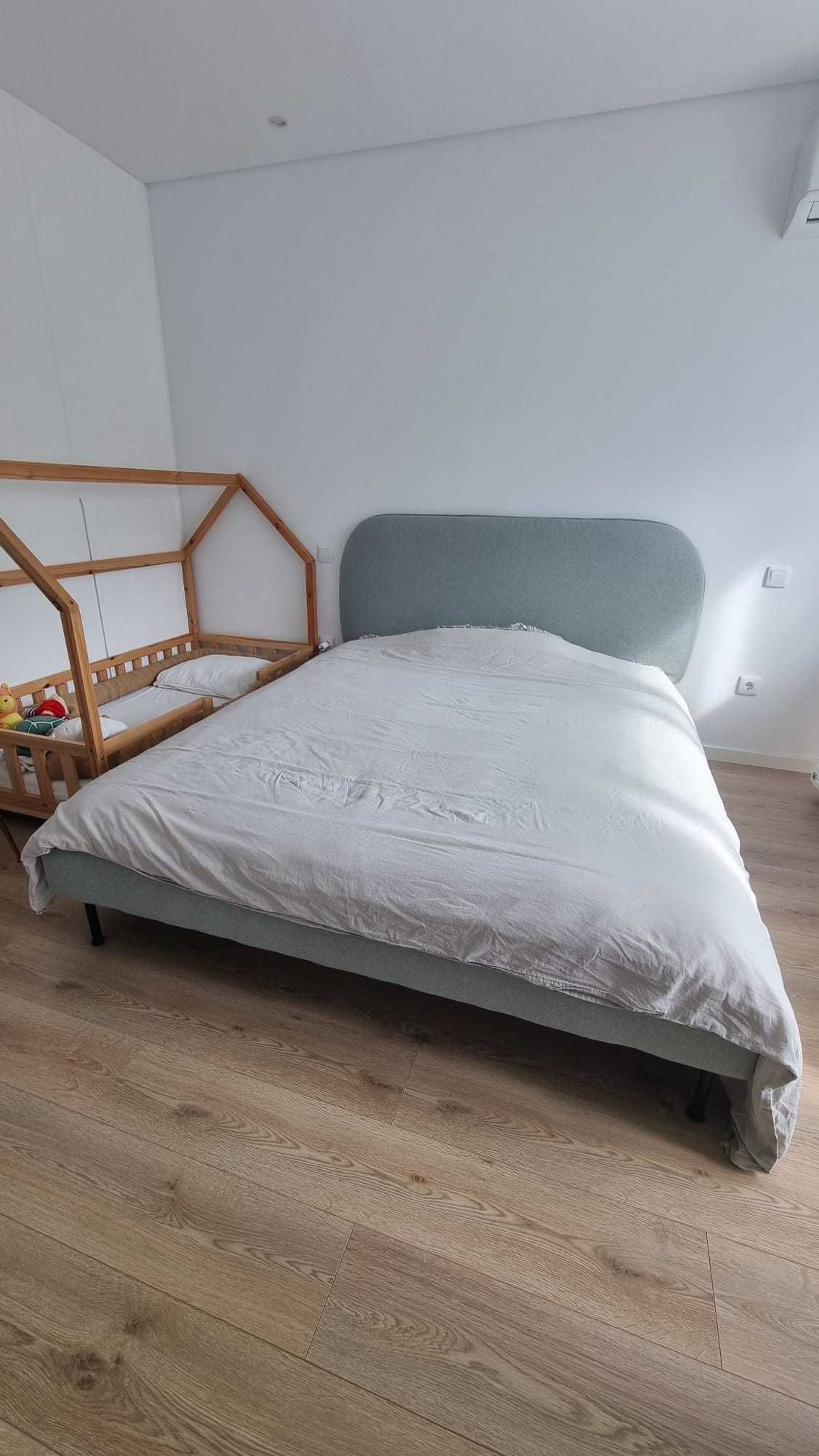 Cama Ikea + colchão Emma 160x200