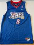 Koszulka koszykarska Philadelphia 76ers #3 Iverson Nike L młodzieżowe