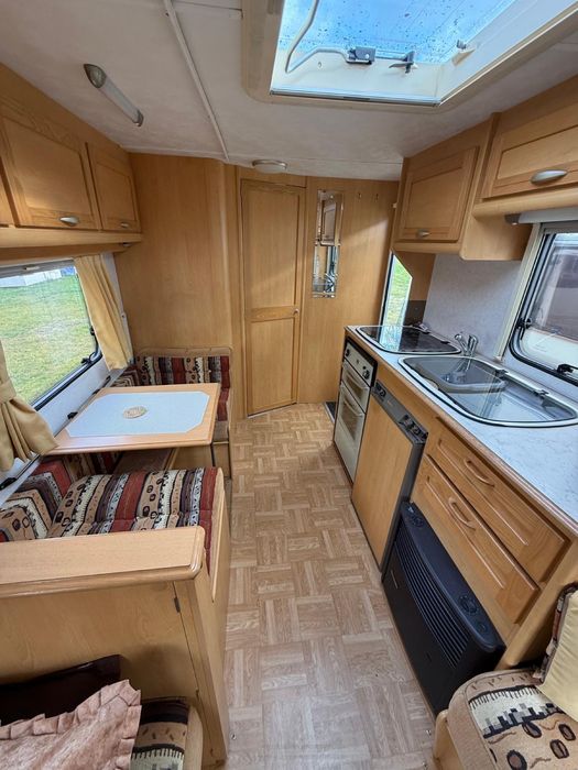 Przyczepa Kempingowa Elddis Riva 2004 rok, 4/5 osobowa