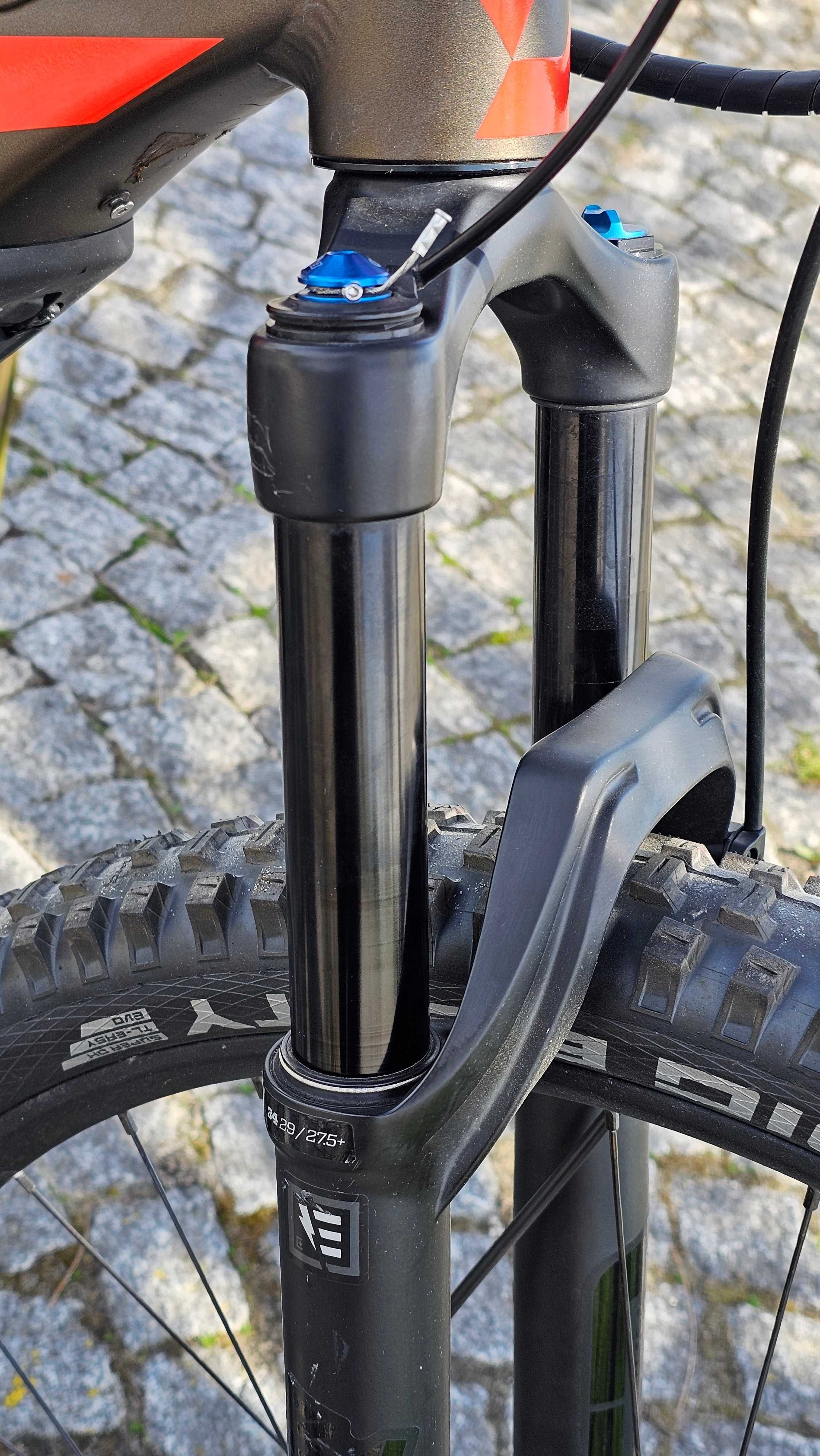 Scott Spark E -Ride 920 rower elektryczny fox shimano steps JAK NOWY