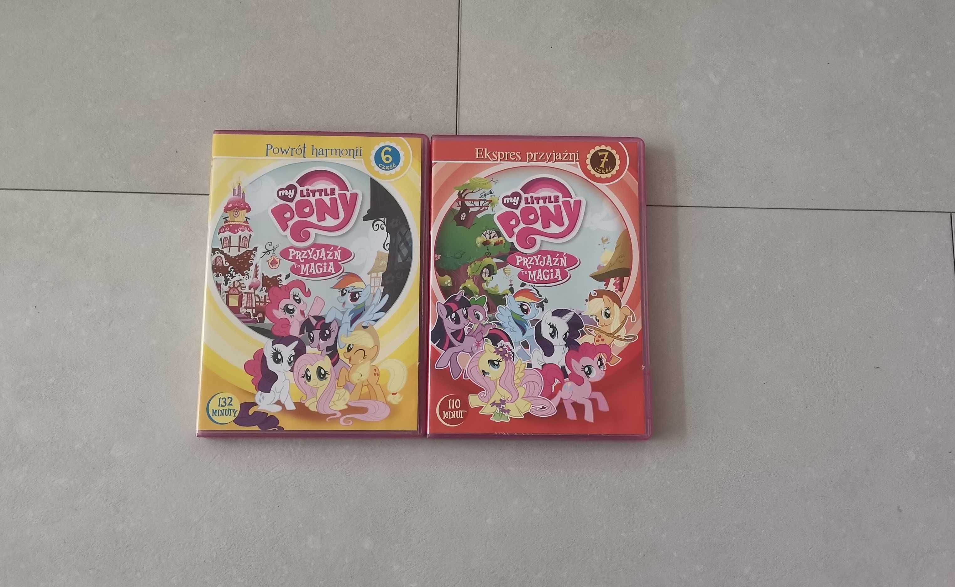 My Little Pony - zestaw 2 płyt dvd z bajkami dla dzieci