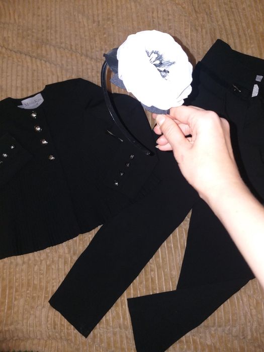 Класний шкільний брючний костюм тм Mone 140 см