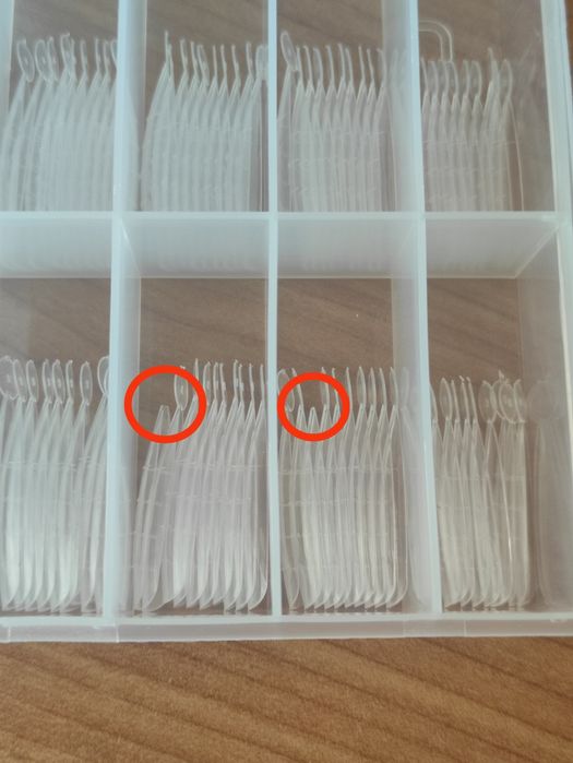 Profesjonalny zestaw Nailpop dual forms do przedłużania paznokci