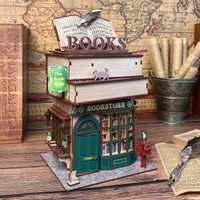 3D Румбокс "Книжный магазин" с подсветкой (новый)