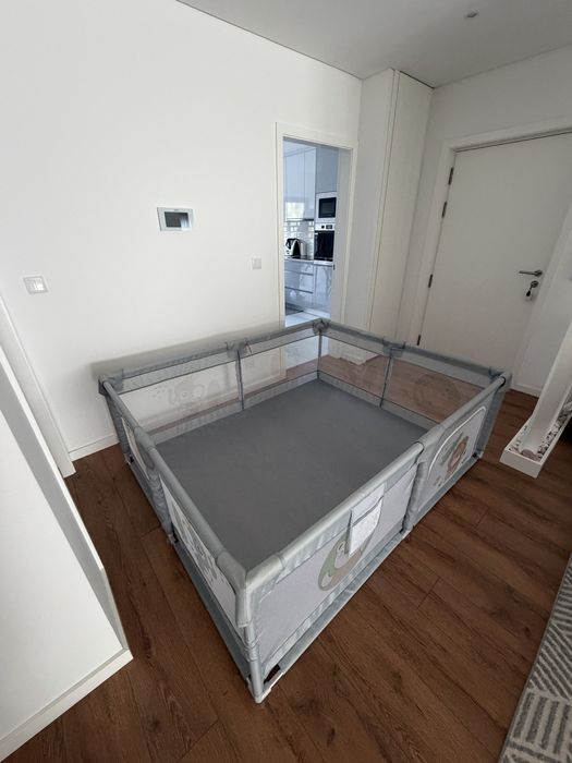 Parque Bebé XXL 150x180 – acolchoado, dobrável