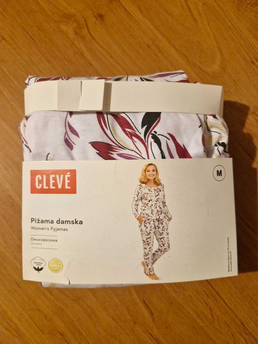 NOWA Piżama damska bawełniana rozm. M Cleve