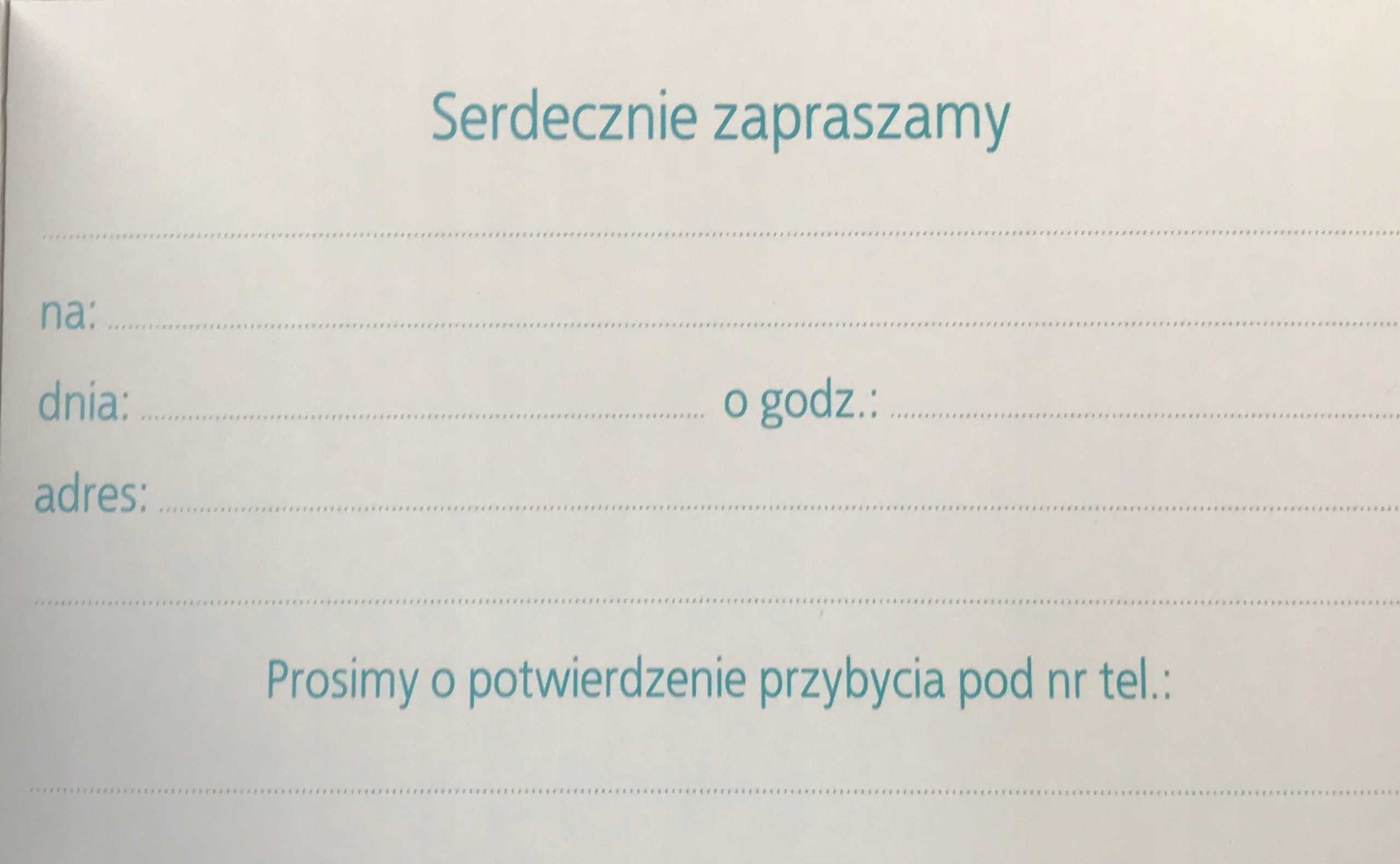 Zaproszenie na Roczek 1 Urodziny Chłopiec 10szt