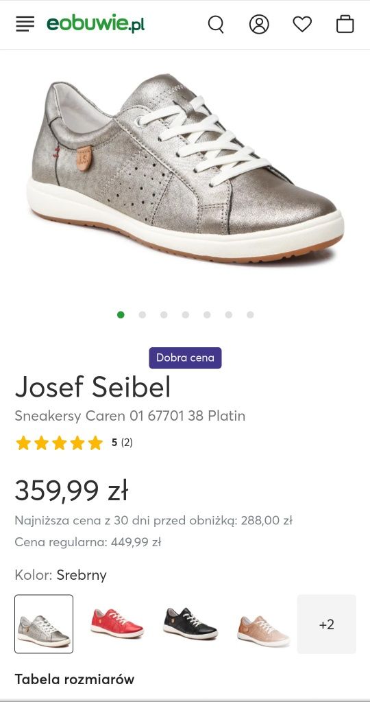 Sprzedam buty Josef Seibel 38