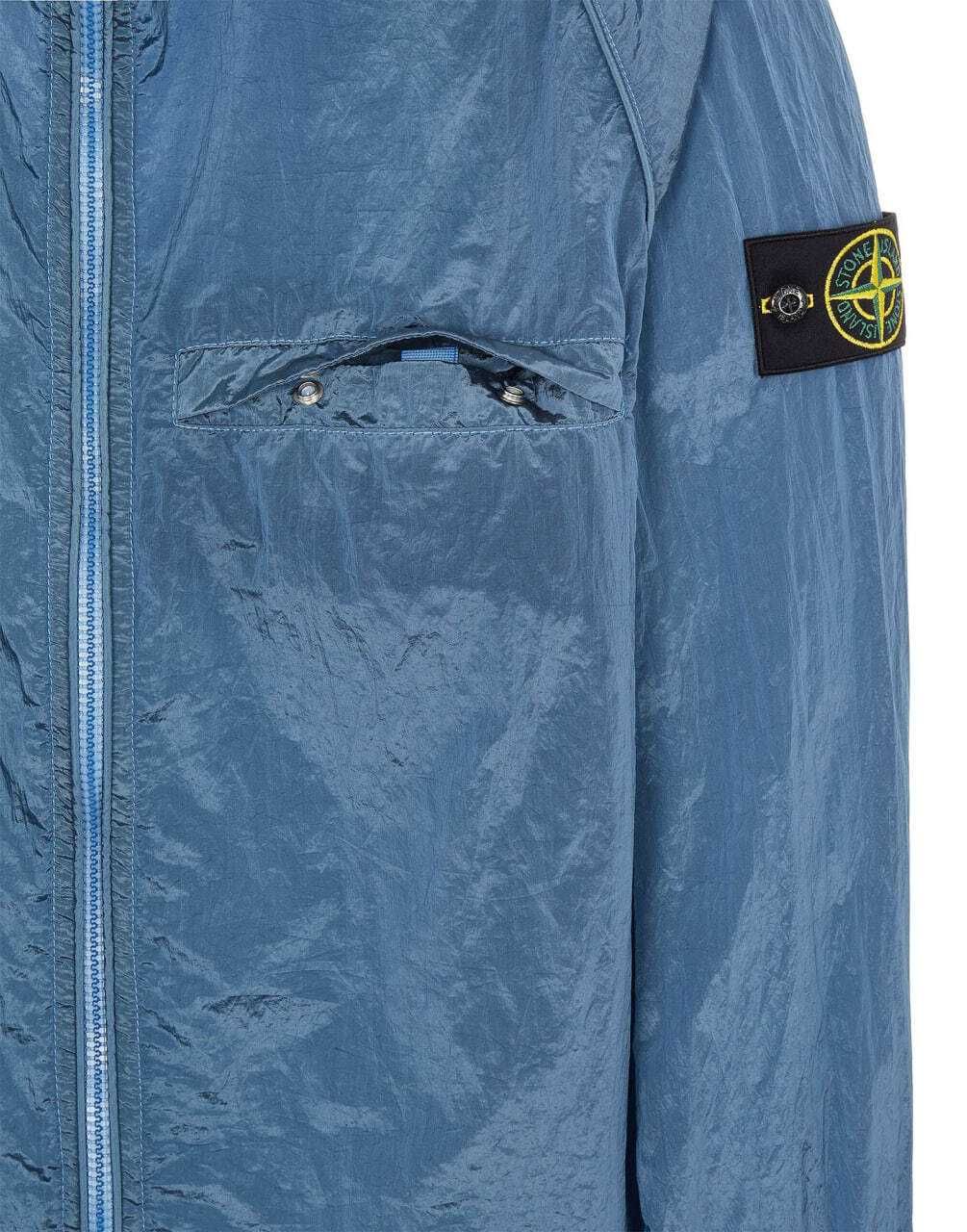 Сорочка STONE ISLAND 12321 Nylon Metal Overshirt Blue