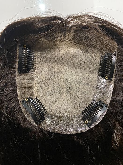 Monotop uzupełnienie toper dopinka treska brąz ciemny włosy naturalne