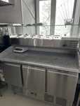Стіл піцерійний HURAKAN HKN-GXPZ3GR 1400*700*850