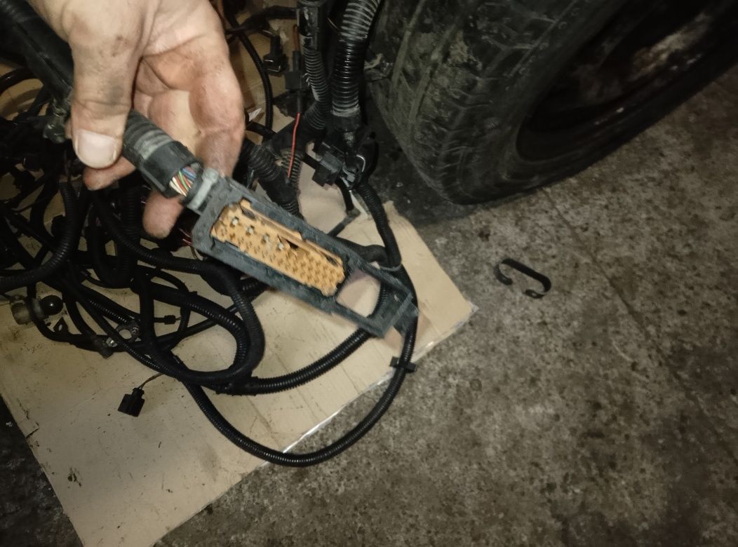 VW T4 2,5 TDI Instalacja silnika komputera ABS wiązki kompletne