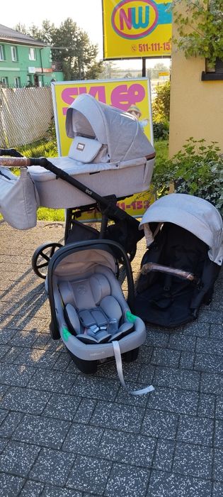 Nowy wózek Riko zestaw 3w1 komplet sklep NW