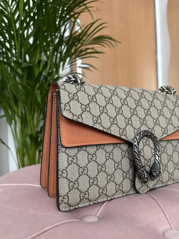 Torebka na ramie na łańcuszku gucci dionysus