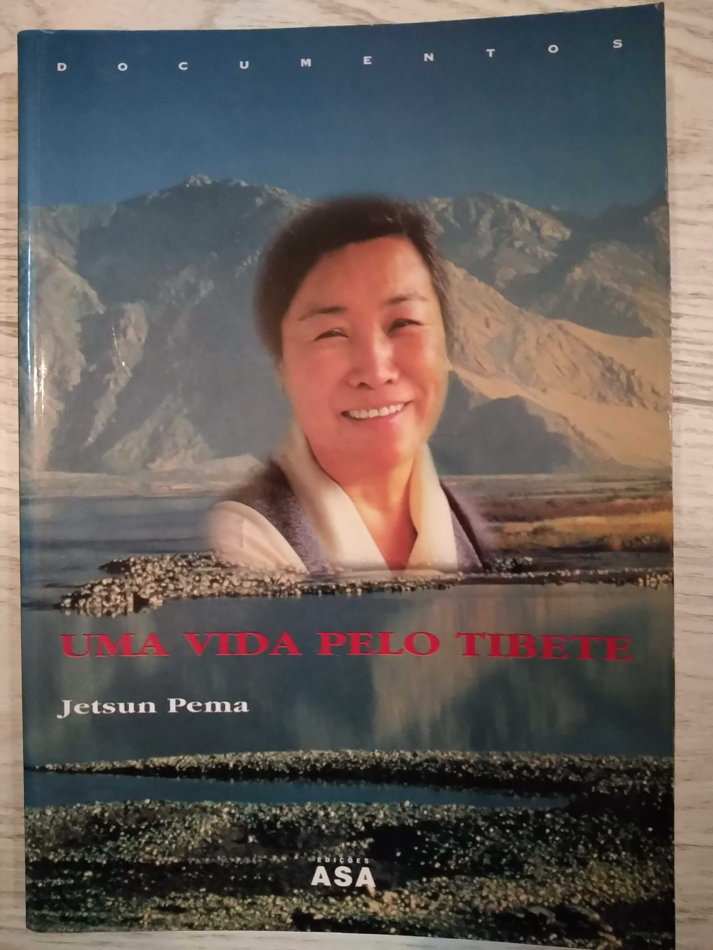 Livro Uma Vida Pelo Tibete de Jetsun Pema (portes incluídos)