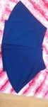 Saia colegial azul