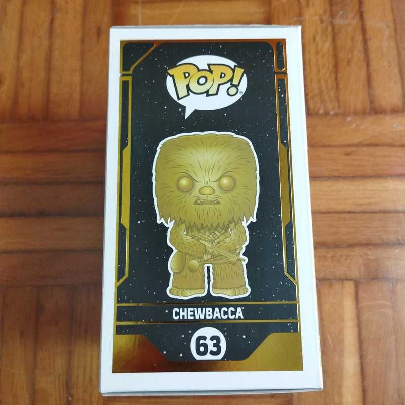 Funko Pop 63 - Star Wars - Chewbacca Gold Metallic Special Edition