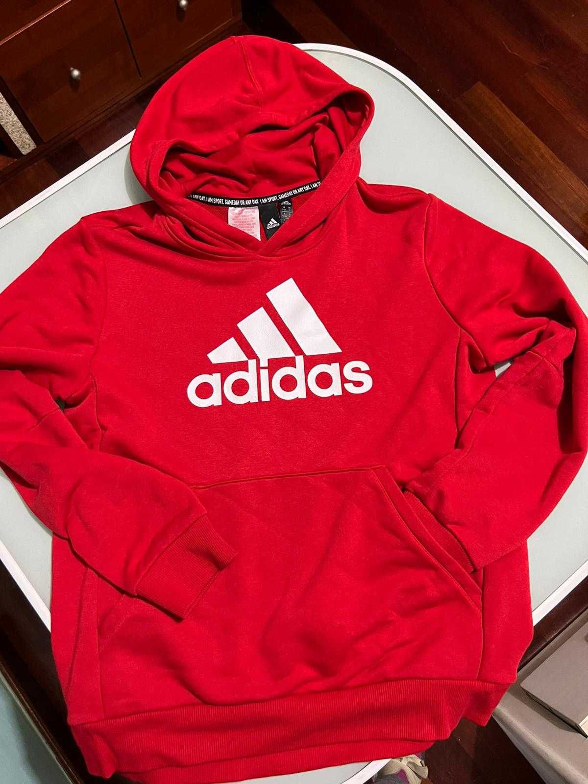 Sweat vermelha Adidas