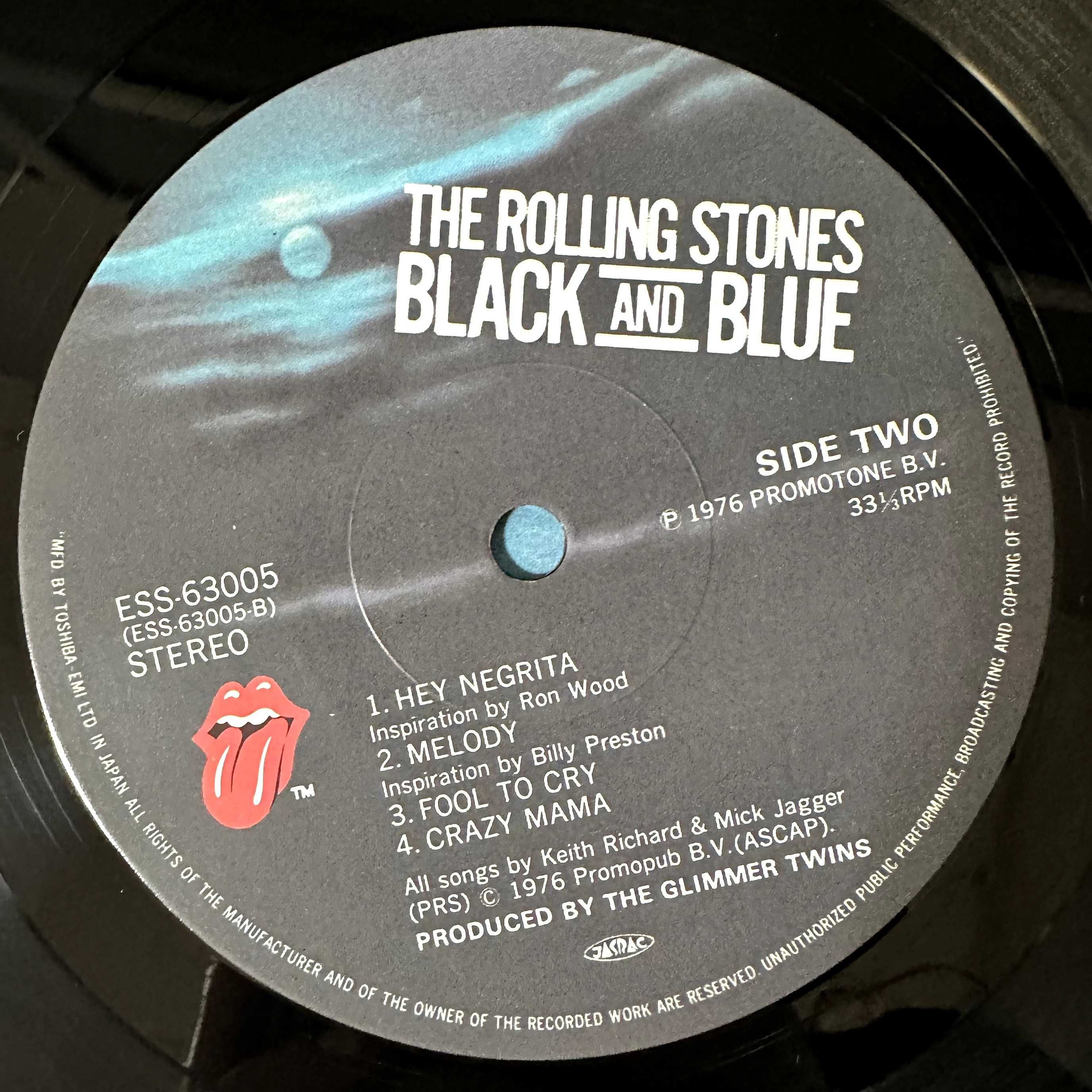 The Rolling Stones - Black and Blue (Vinyl, 1979, Japan)