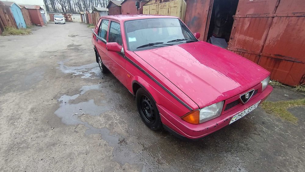 Альфа Ромео 75. На ходу