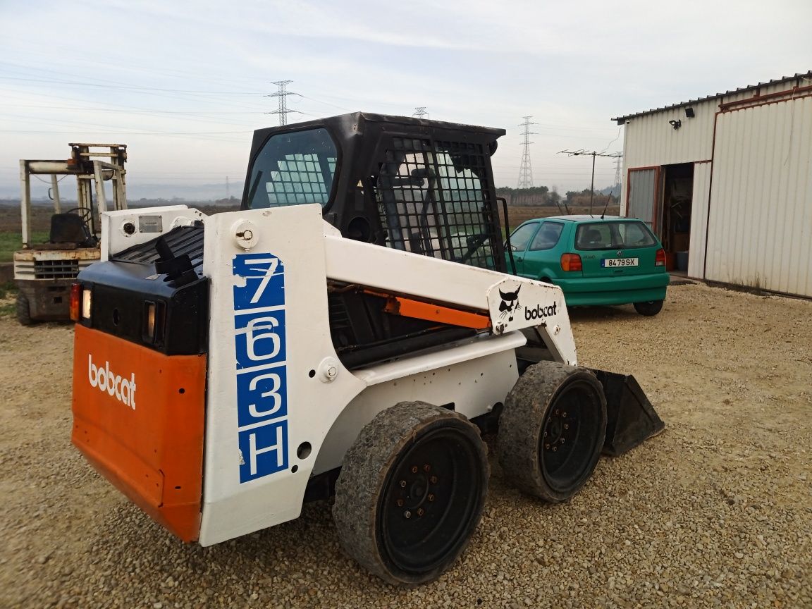 Mini pa carregadora Bobcat 763 H