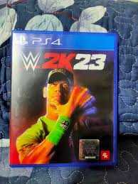 ps4 wwe2k23 como novo