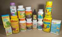 Омега3, вітамін C, D3, цинк, кальцій, магній, мультивітаміни для дітей