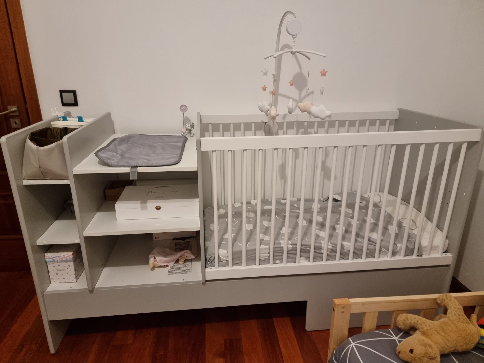 Combinado de Cama de bebé 3 em 1