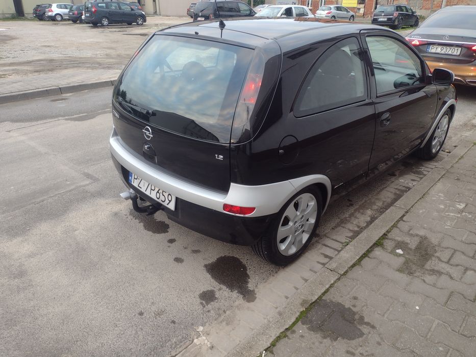 Opel Corsa C 1.2 • 2002 • Limitowana wersja Black & Silver • Świeżo sp