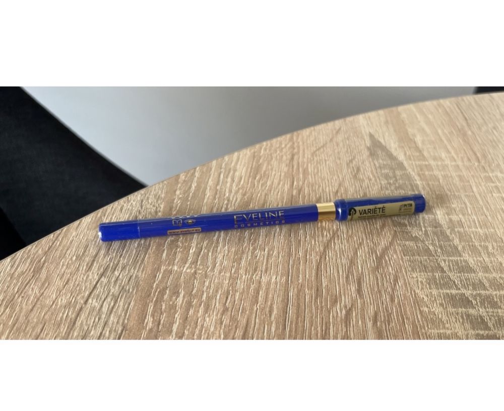 Eveline cosmetics kredka do oczu 03 niebieska blue kobaltowa variete