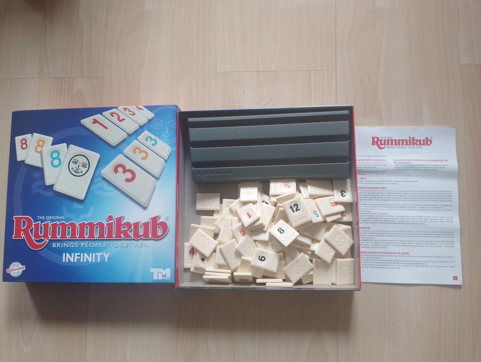 Rummikub infinity jak nowa