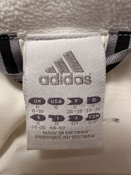 Куртка жіноча, біла, adidas, наповнювач качине перо, розмір s-m, 36-38