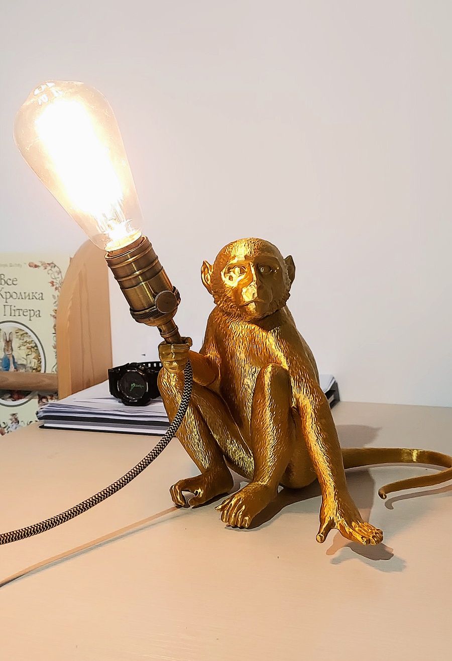 Настільна лампа "Мавпа"