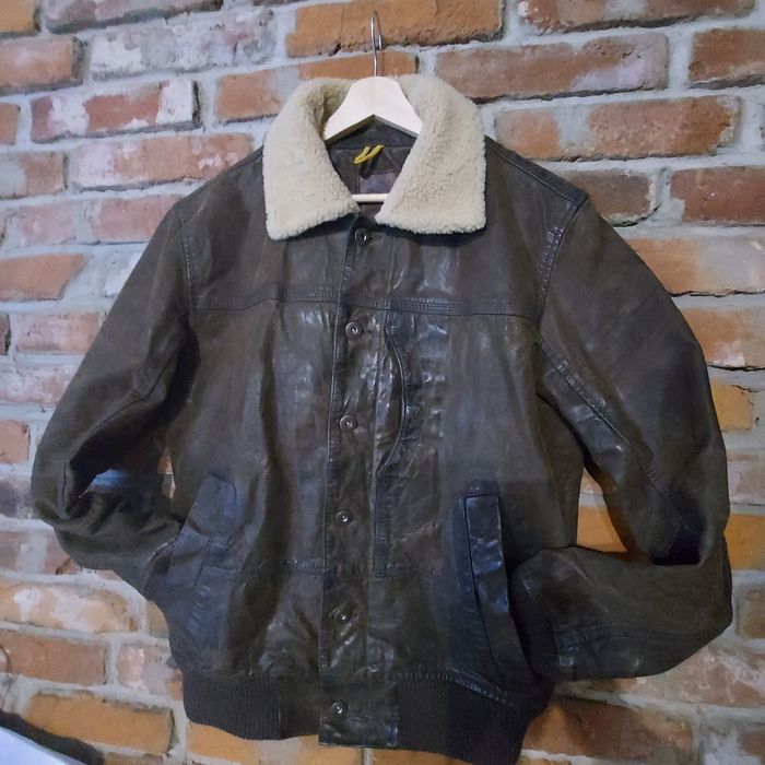 Kurtka skórzana męska Timberland rozmiar  M
