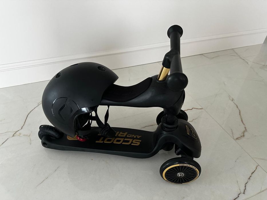 Scoot & Ride Highwaykick 1 Jeździk i hulajnoga 2w1 +kask