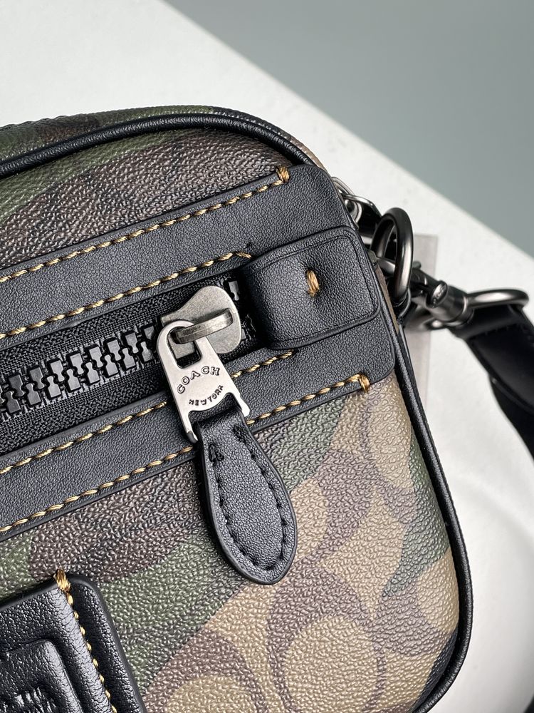 Чоловіча сумка Coach мужская сумка мессенджер барсетка слинг кроссбоди