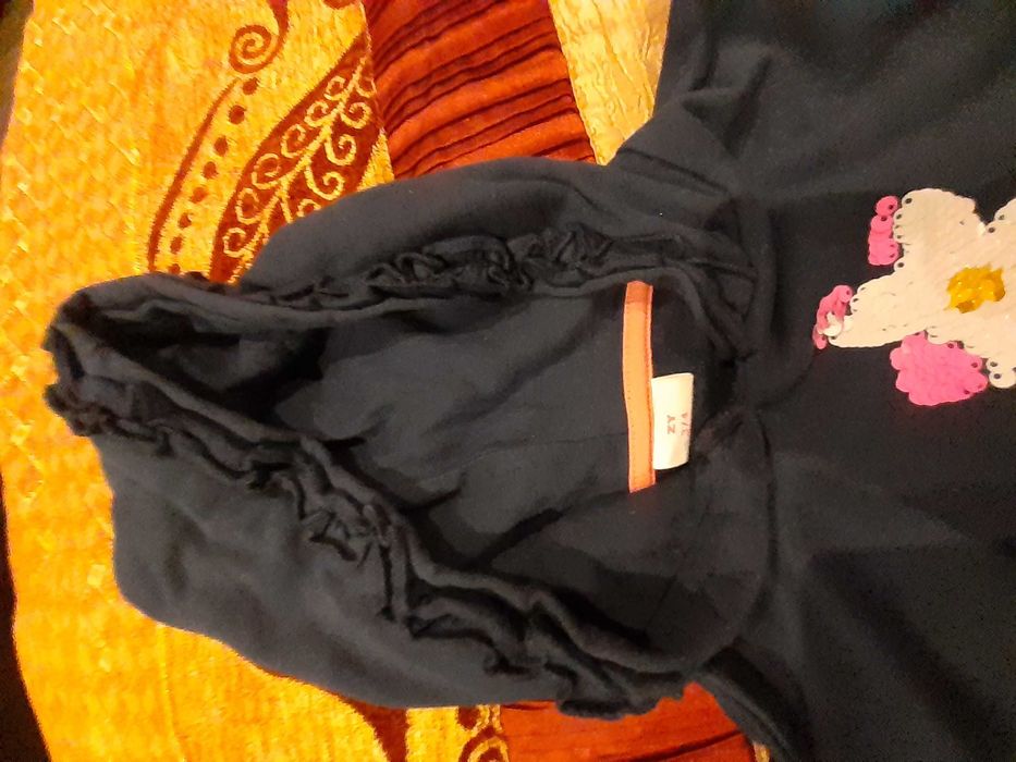 Camisola Minie brilhante e calcas de ganga mango 3 anos